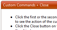 Commands Demo