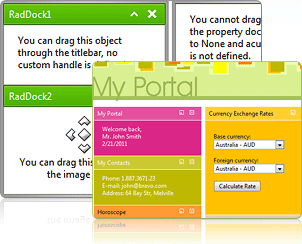 RadDock Control Overview