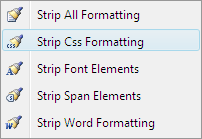 Format Stripper Demo