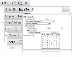 RadFilter Control Overview