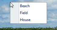 Context Menu Demo